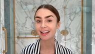Lily Collins | Image Source: Vogue via YouTube